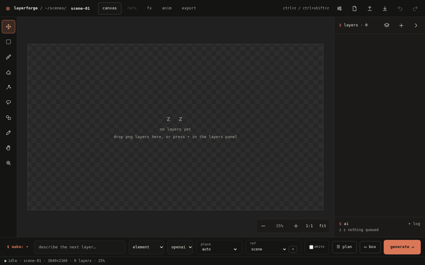 Layerforge canvas editor